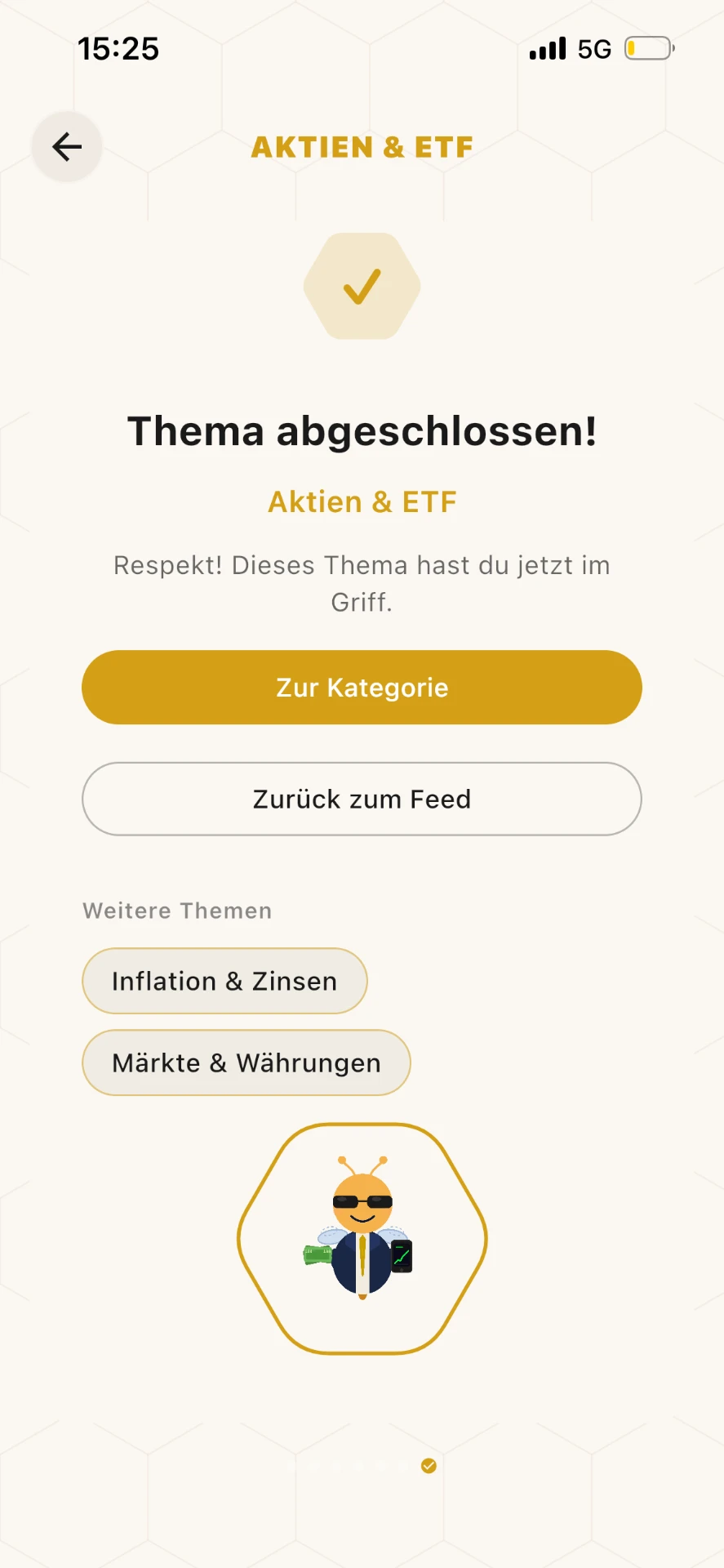 Der Neugier weiter folgen